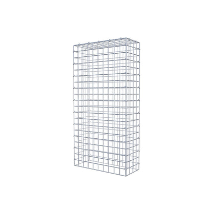 Gavión complementario de tipo 3 100 cm x 20 cm x 50 cm (L x A x P), malla 5 cm x 5 cm, anillo en C