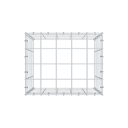 Pile aggiuntivo tipo 3 50 cm x 40 cm x 40 cm (L x H x P), maglia 10 cm x 10 cm, anello a C