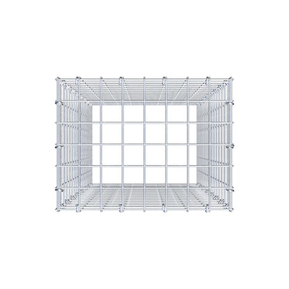 Pile aggiuntivo tipo 3 80 cm x 40 cm x 30 cm (L x H x P), maglia 5 cm x 5 cm, anello a C