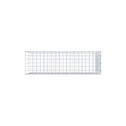 Gabião Tipo 2 100 cm x 50 cm x 30 cm (C x A x P), malhagem 5 cm x 5 cm, anel C