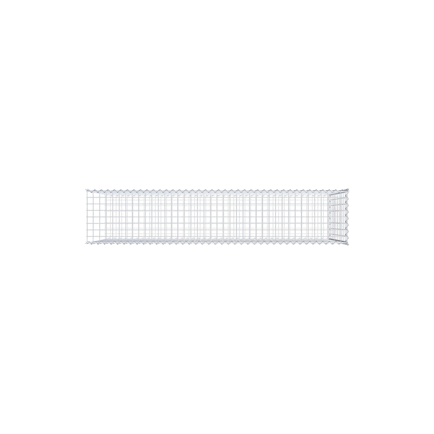 Gabbione aggiuntivo tipo 2 200 cm x 100 cm x 40 cm (L x H x P), maglia 5 cm x 10 cm, spirale