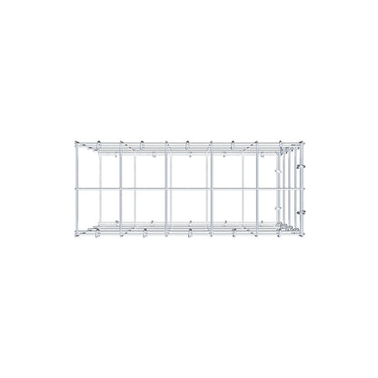 Fourche rapportée type 2 50 cm x 40 cm x 20 cm (L x H x P), mailles 10 cm x 10 cm, anneau C