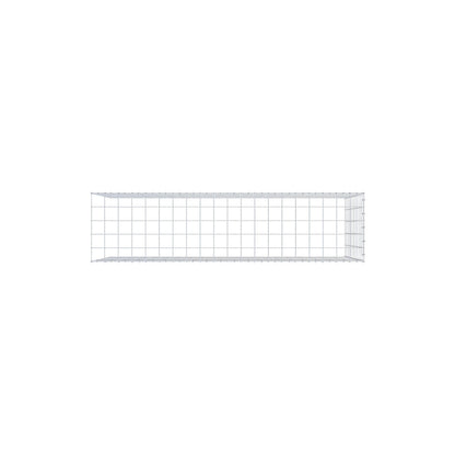 Gabbione aggiuntivo tipo 4 200 cm x 100 cm x 50 cm (L x H x P), maglia 10 cm x 10 cm, anello a C