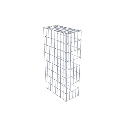Fourche rapportée type 4 80 cm x 40 cm x 20 cm (L x H x P), mailles 5 cm x 10 cm, anneau C
