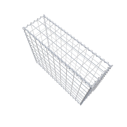 Gabion 100 cm x 80 cm x 30 cm (L x H x P), mailles 10 cm x 10 cm, spirale