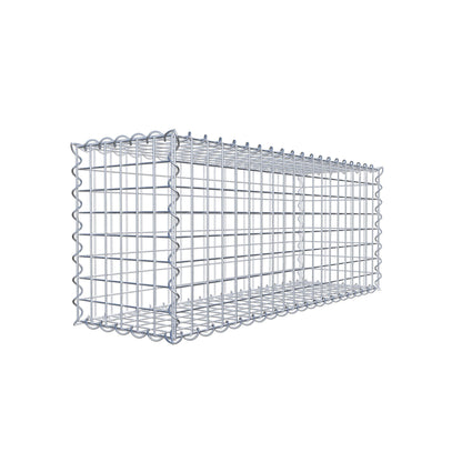 Gabione 100 cm x 40 cm x 30 cm (L x H x T), Maschenweite 5 cm x 5 cm, Spirale