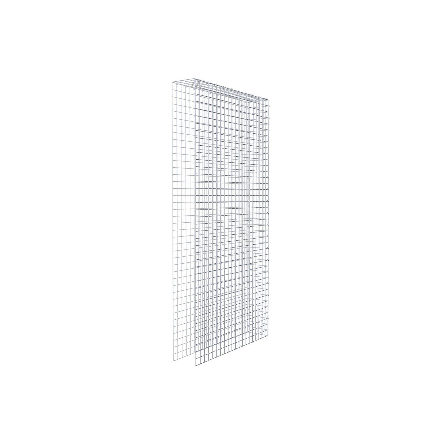 Mounted gabion type 4 200 cm x 100 cm x 20 cm (L x H x D), mesh size 5 cm x 5 cm, C-ring