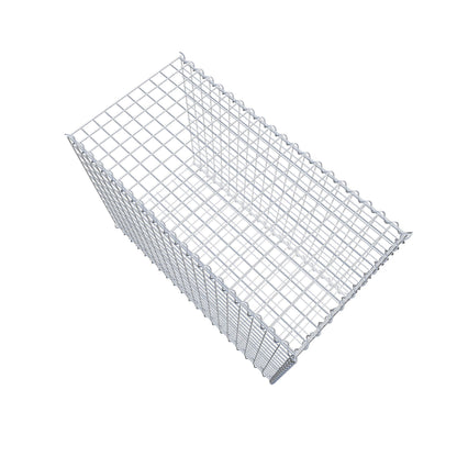Grown-on gabion type 2 100 cm x 70 cm x 50 cm (L x H x D), mesh size 5 cm x 5 cm, spiral