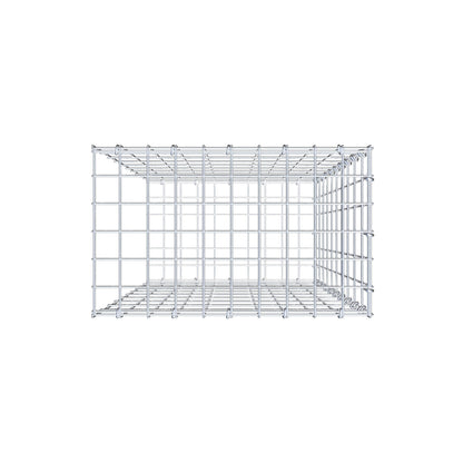 Pile aggiuntivo tipo 2 100 cm x 50 cm x 30 cm, maglia 5 cm x 10 cm, anello a C