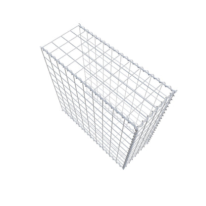 Opvokset gabion type 2 100 cm x 100 cm x 40 cm (L x H x D), maskestørrelse 10 cm x 10 cm, spiral