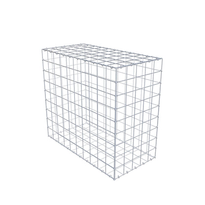Gabião 100 cm x 90 cm x 50 cm (C x A x P), malhagem 10 cm x 10 cm, anel C