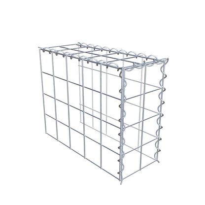 Extra gabion typ 4 50 cm x 40 cm x 20 cm (L x H x D), maskstorlek 10 cm x 10 cm, spiral
