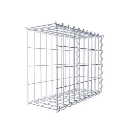 Påväxt gabion typ 2 50 cm x 40 cm x 20 cm (L x H x D), maskstorlek 5 cm x 10 cm, spiral