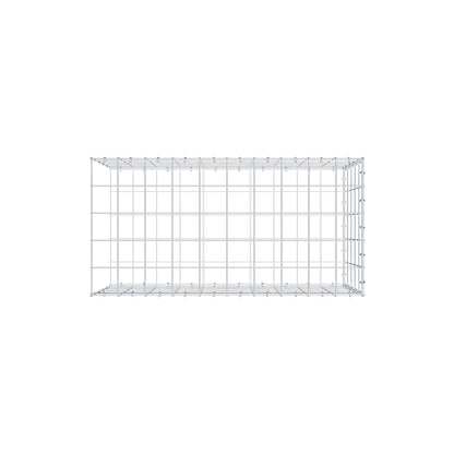 Gabião tipo 2 100 cm x 50 cm x 50 cm (C x A x P), malhagem 10 cm x 10 cm, anel C