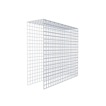 Extra gabion typ 4 100 cm x 90 cm x 30 cm (L x H x D), maskstorlek 5 cm x 5 cm, C-ring