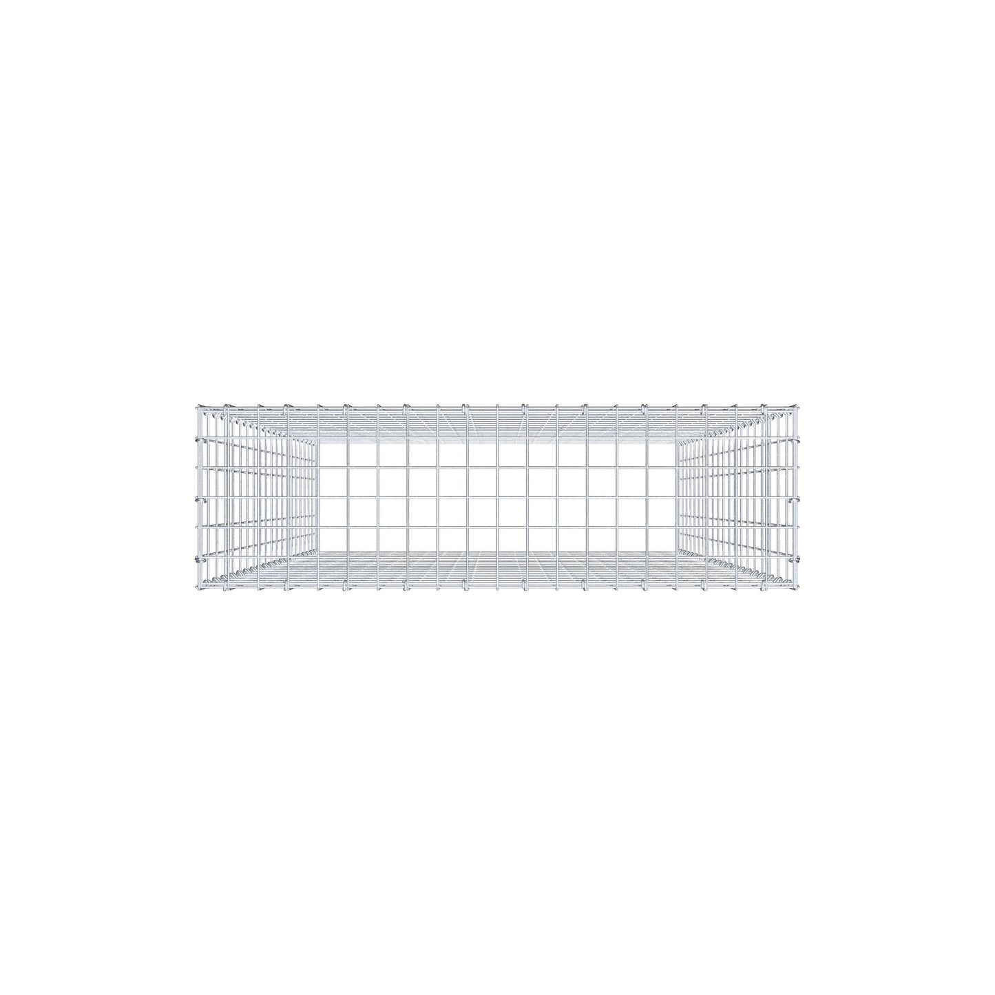 Tilläggspåle typ 3 200 cm x 100 cm x 30 cm (L x H x D), maskstorlek 5 cm x 10 cm, C-ring
