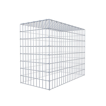 Anbaugabione Typ 3 100 cm x 80 cm x 50 cm (L x H x T), Maschenweite 5 cm x 10 cm, C-Ring