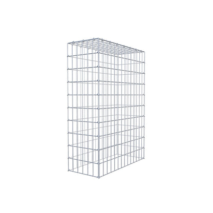 Fourche rapportée type 3 100 cm x 70 cm x 30 cm (L x H x P), mailles 5 cm x 10 cm, anneau C