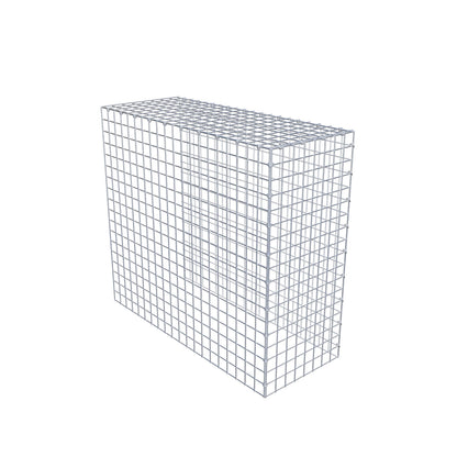 Gabbione aggiuntivo tipo 4 100 cm x 90 cm x 40 cm (L x H x P), maglia 5 cm x 5 cm, anello a C