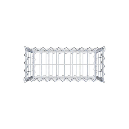 Gabion 50 cm x 40 cm x 20 cm (L x H x D), mesh size 5 cm x 10 cm, spiral