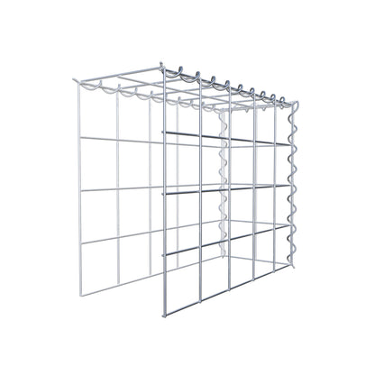 Extra gabion typ 4 50 cm x 40 cm x 20 cm (L x H x D), maskstorlek 10 cm x 10 cm, spiral
