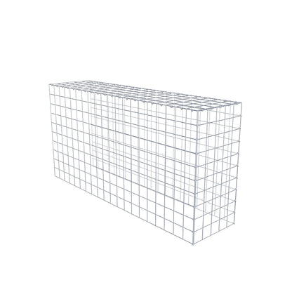 Gabbione aggiuntivo tipo 4 200 cm x 100 cm x 50 cm (L x H x P), maglia 10 cm x 10 cm, anello a C