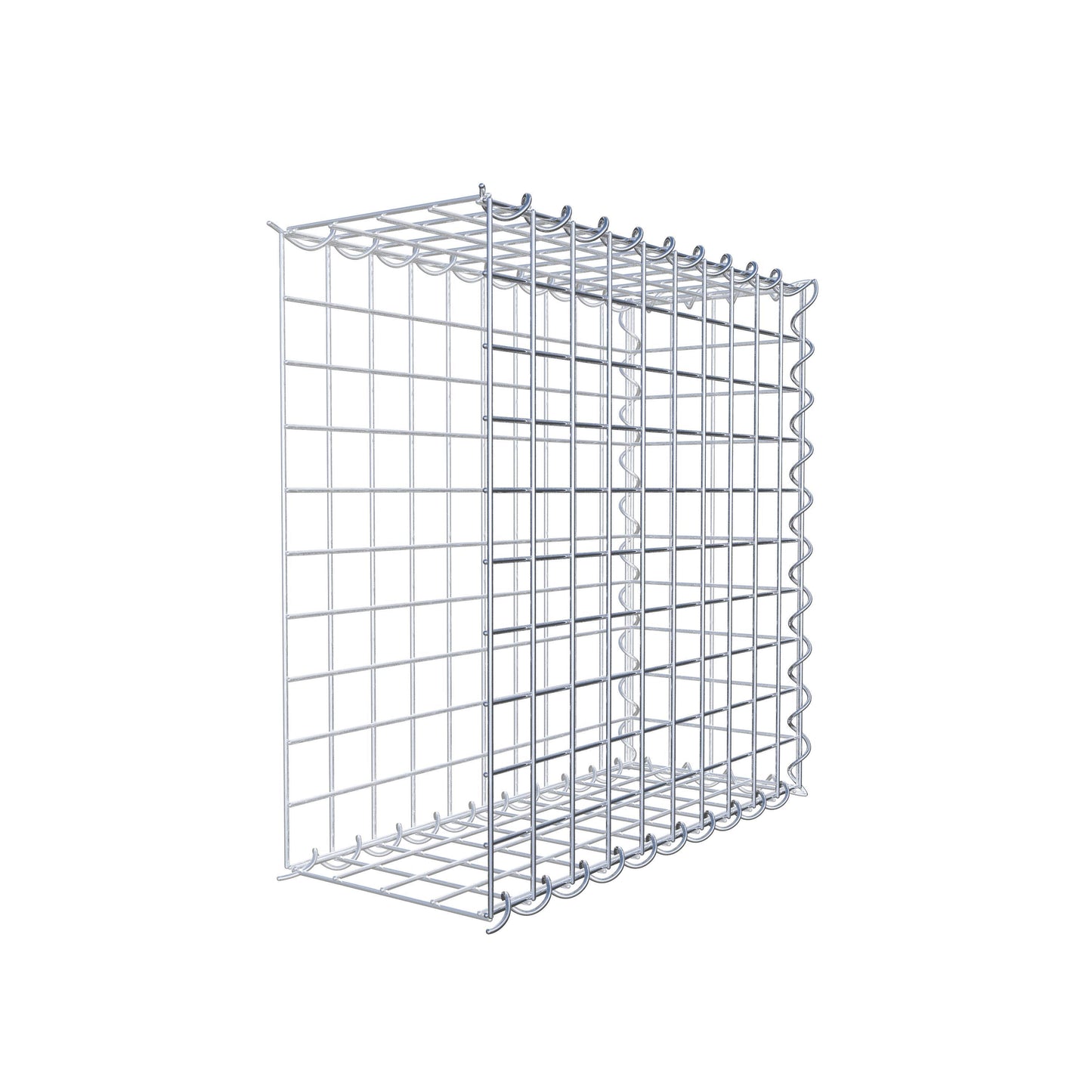 Grown-on gabion type 2 50 cm x 50 cm x 20 cm (L x H x D), mesh size 5 cm x 5 cm, spiral