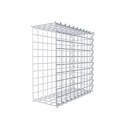 Grown-on gabion type 2 50 cm x 50 cm x 20 cm (L x H x D), mesh size 5 cm x 5 cm, spiral