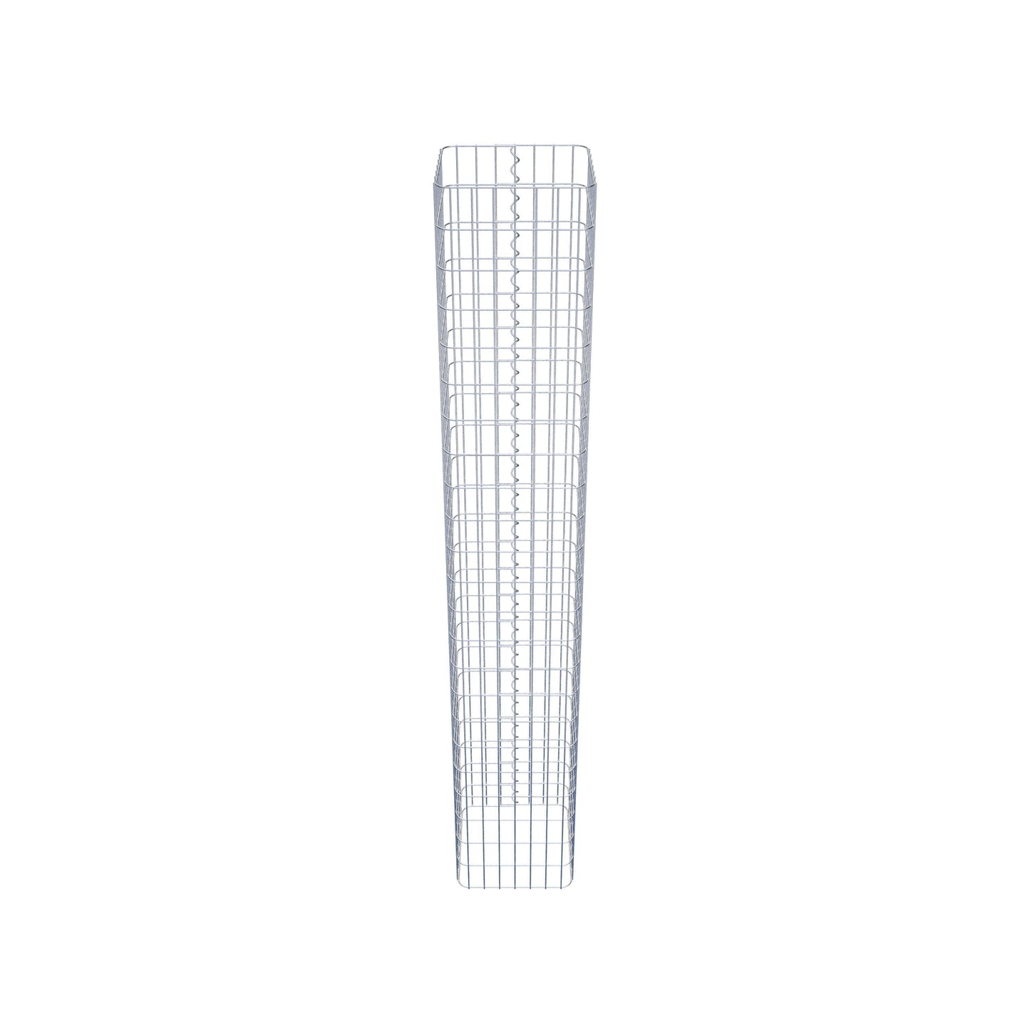 Gabion column square 37 cm x 37 cm, 230 cm height, MW 5 cm x 10 cm