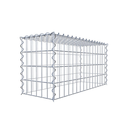 Gavión complementario tipo 3 80 cm x 40 cm x 30 cm (L x A x P), malla 5 cm x 10 cm, espiral