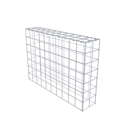 Gabião Tipo 3 100 cm x 70 cm x 20 cm (C x A x P), malhagem 10 cm x 10 cm, anel C