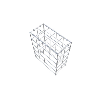 Gabião Tipo 3 50 cm x 40 cm x 20 cm (C x A x P), malhagem 10 cm x 10 cm, anel C