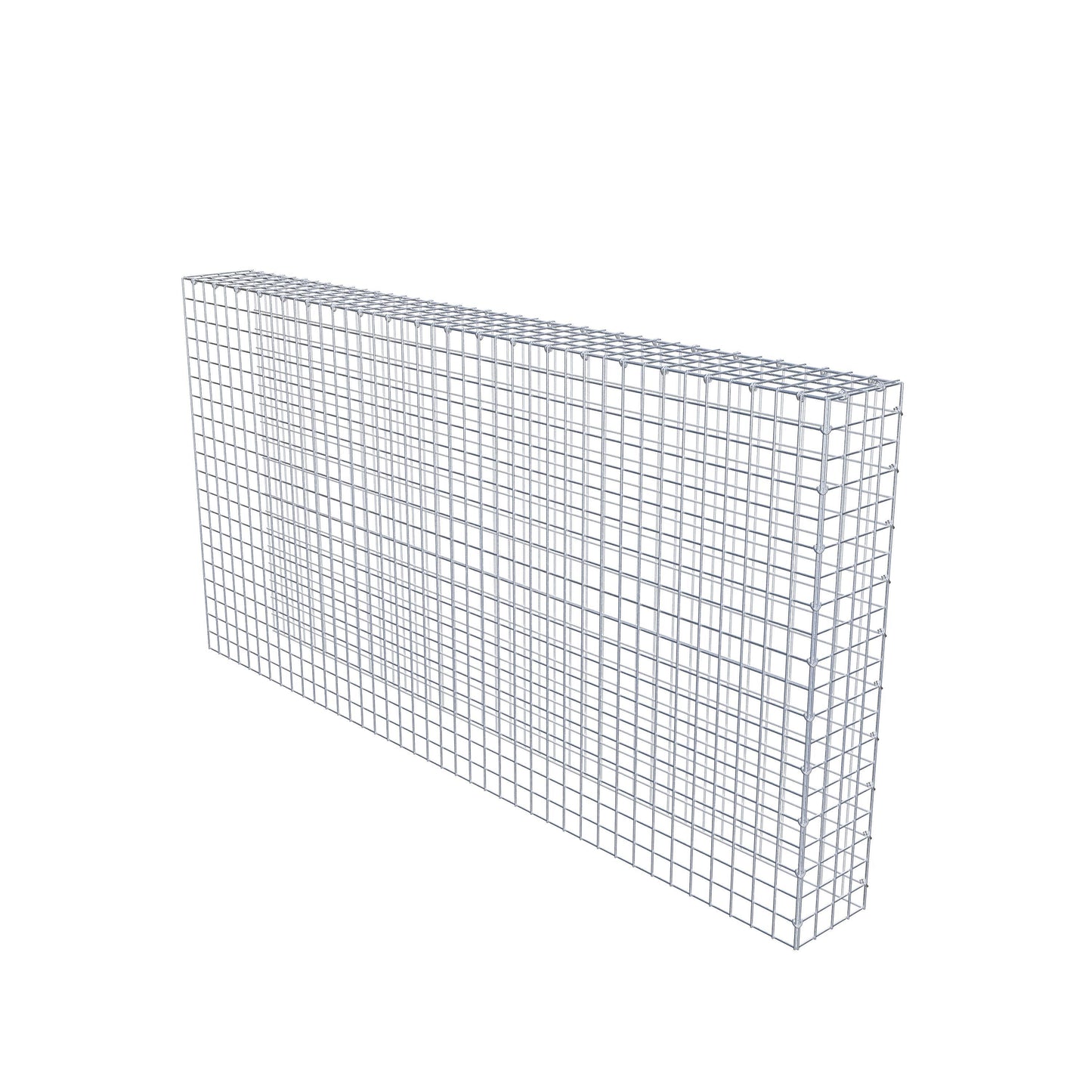 Mounted gabion type 4 200 cm x 100 cm x 20 cm (L x H x D), mesh size 5 cm x 5 cm, C-ring