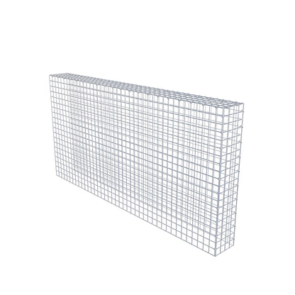 Mounted gabion type 4 200 cm x 100 cm x 20 cm (L x H x D), mesh size 5 cm x 5 cm, C-ring