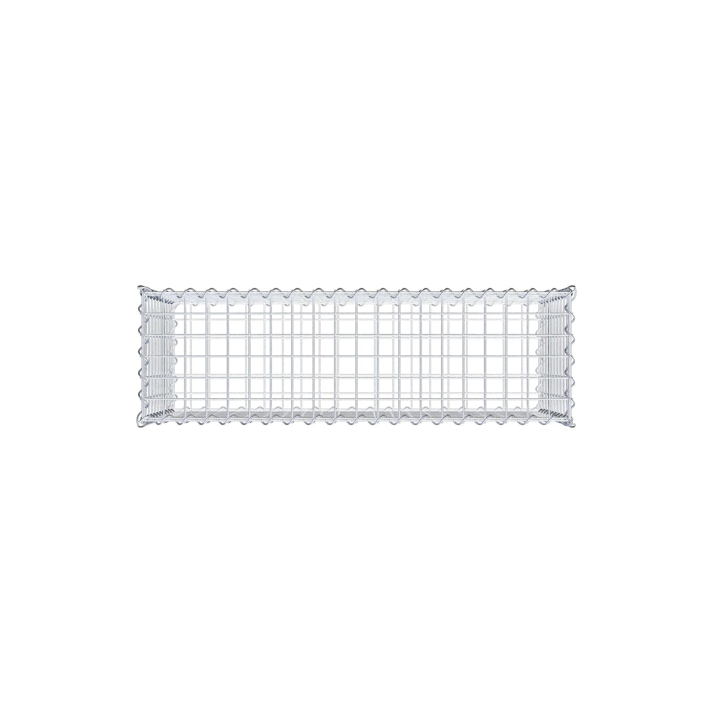 Schanskorf 100 cm x 50 cm x 30 cm (L x H x D), maaswijdte 5 cm x 5 cm, spiraal