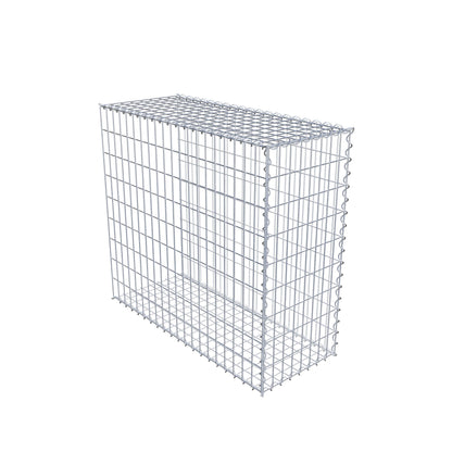 Gabbione aggiuntivo tipo 2 100 cm x 90 cm x 40 cm (L x H x P), dimensione maglia 5 cm x 10 cm, a spirale