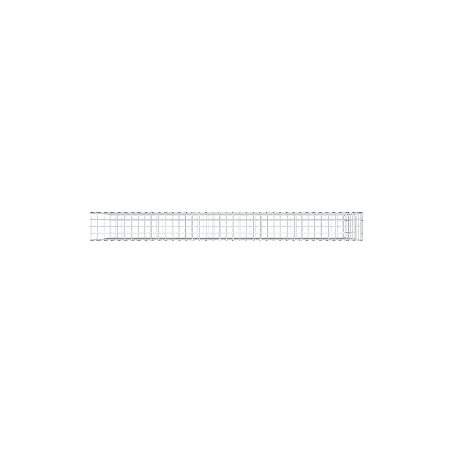 Fourche rapportée type 2 200 cm x 100 cm x 20 cm, maille 5 cm x 10 cm, anneau en C
