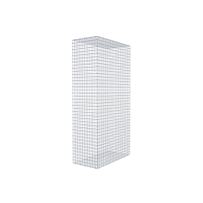 Gabion 200 cm x 100 cm x 50 cm (L x H x D), maskstorlek 5 cm x 5 cm, C-ring