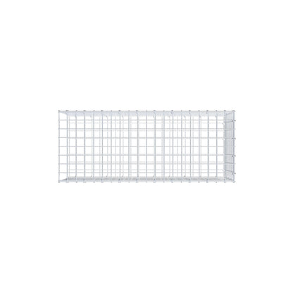 Gabião Tipo 2 100 cm x 40 cm x 40 cm (C x A x P), malhagem 5 cm x 5 cm, anel C