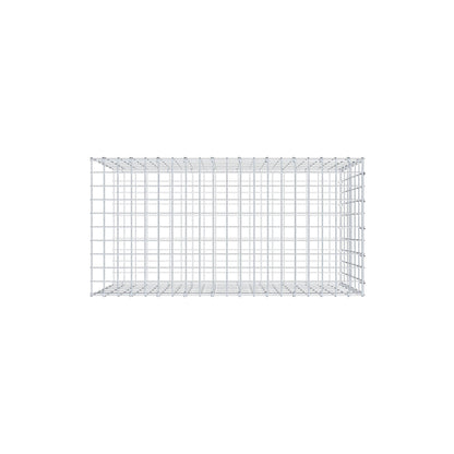 Fourche rapportée type 2 100 cm x 60 cm x 50 cm, mailles 5 cm x 10 cm, anneau en C