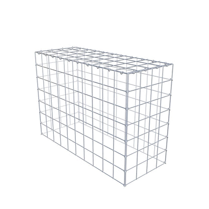 Anbaugabione Typ 3 100 cm x 70 cm x 40 cm (L x H x T), Maschenweite 10 cm x 10 cm, C-Ring