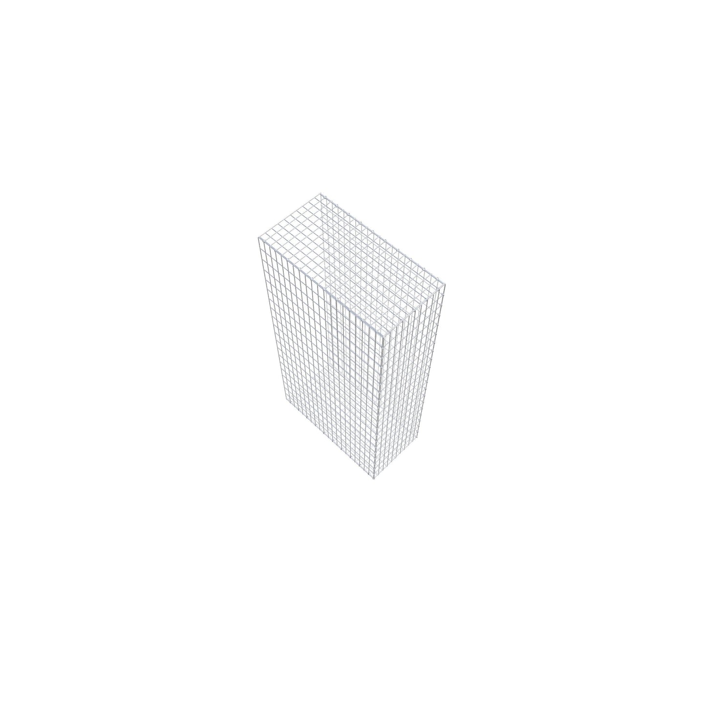 Monteret gabion type 2 200 cm x 100 cm x 50 cm, maskestørrelse 5 cm x 10 cm, C-ring