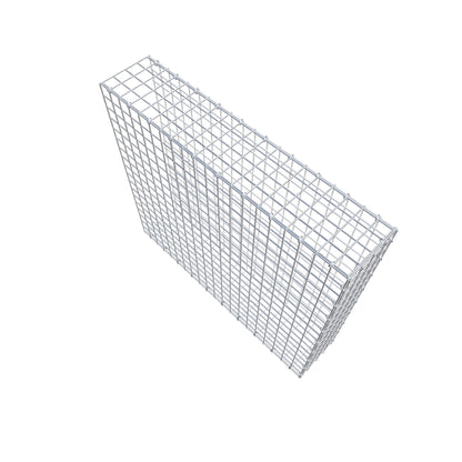 Anbaugabione Typ 2 100 cm x 90 cm x 20 cm (L x H x T), Maschenweite 5 cm x 5 cm, C-Ring