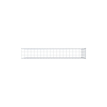 Gavión adicional tipo 4 200 cm x 100 cm x 30 cm (L x A x P), malla 10 cm x 10 cm, en espiral