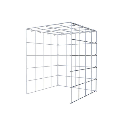 Gabião Tipo 4 50 cm x 40 cm x 40 cm (C x A x P), malhagem 10 cm x 10 cm, anel C