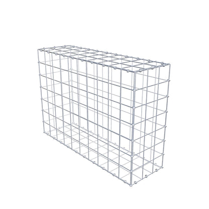 Gabion 100 cm x 70 cm x 30 cm (L x H x D), maskestørrelse 10 x 10 cm, spiralring