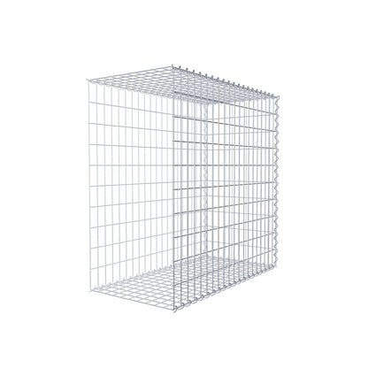 Gabion rapporté type 2 100 cm x 100 cm x 50 cm (L x H x P), mailles 5 cm x 10 cm, spirale