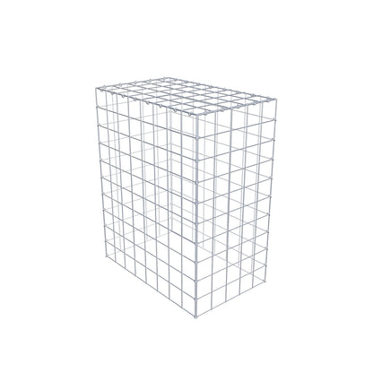 Monteret gabion type 3 100 cm x 80 cm x 50 cm (L x H x D), maskestørrelse 10 cm x 10 cm, C-ring
