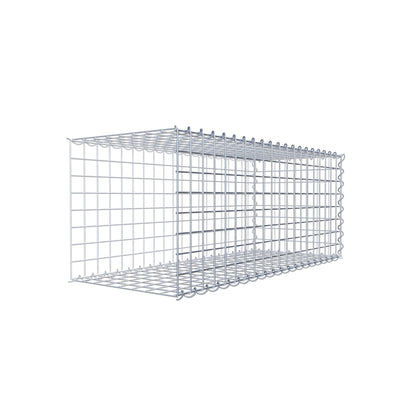 Gabião tipo 2 100 cm x 40 cm x 40 cm (C x A x P), malhagem 5 cm x 5 cm, espiral