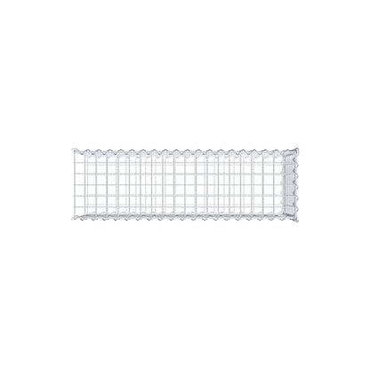 Påväxt gabion typ 2 100 cm x 40 cm x 30 cm (L x H x D), maskstorlek 5 cm x 5 cm, spiral